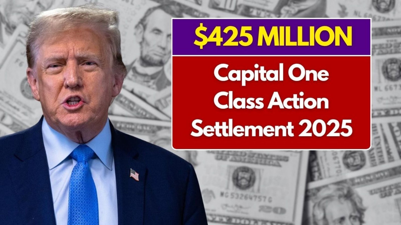 $425 Million Capital One Class Action Settlement 2025 Eligibility, Claim Process & Payment Guide