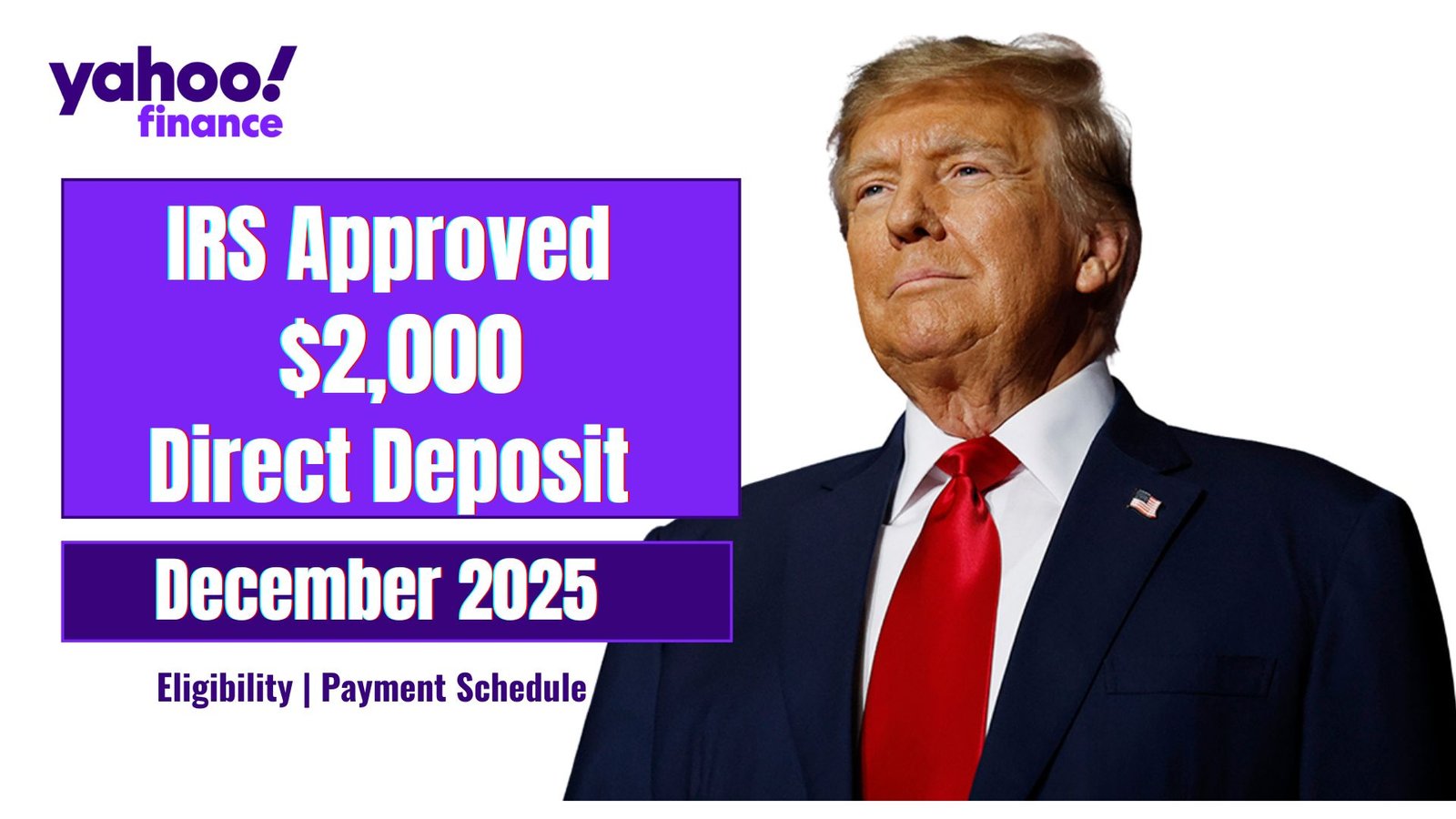 IRS $2,000 Direct Deposit Coming in December 2025 – Eligibility, Payment Dates & Claim Process